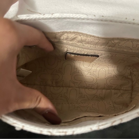 True Religion White Crossbody Bag - Picture 3 of 6